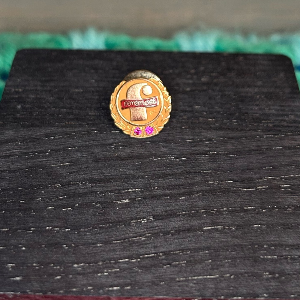 Vintage Foremost Lapel Pin